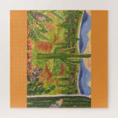 Arizona Wüstenkunst Puzzle (Horizontal)