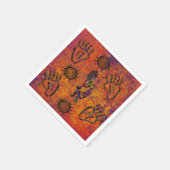 Arizona Wüstenkunst Serviette (Ecke)