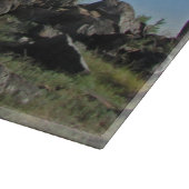 Arizona Wüstenlandschaft Foto Saguaro Cactus Schneidebrett (Ecke)