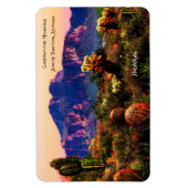 Arizona Wüstenlandschaft Superstition Berg Magnet (Vertikal)