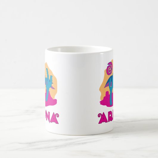 Arizona Wüstenrosa Kaffeetasse (Mittel)