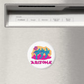 Arizona Wüstenrosa Magnet (In Situ (Geschirrspüler))