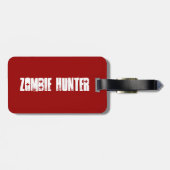 Arizona-Zombie-Jäger-Erlaubnis Gepäckanhänger (Rückseite horizontal)