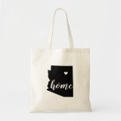Arizona Zuhause Staat Tote Bag Tragetasche (Vorne)