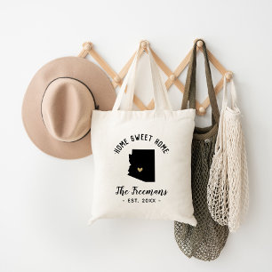 Arizona Zuhause Sweet Zuhause Family Monogram Tragetasche