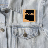 Arizona Zuhause weg Vom Staat Button Abzeichen But (Beispiel)