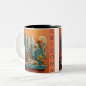 Arizona Zweifarbige Tasse (Vorderseite Links)