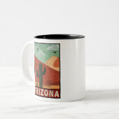 Arizona Zweifarbige Tasse (Vorderseite Links)