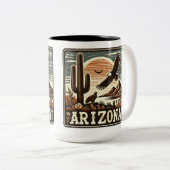Arizona Zweifarbige Tasse (VorderseiteRechts)