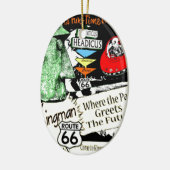 Arizonac$spaß-timefünfziger jahre Art alien Keramikornament (Links)