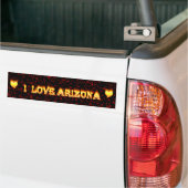 Arizonafeuer und -flammen der Liebe I Autoaufkleber (Auf Lkw)