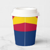 Arizonan Flag & Seal, Flag of Arizona Pappbecher (Rechts)