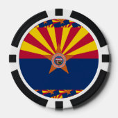 Arizonan Flag & Seal, Flag of Arizona Pokerchips (Vorderseite)