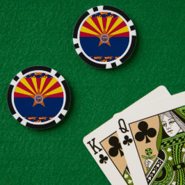 Arizonan Flag & Seal, Flag of Arizona Pokerchips