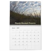 Arizonas spezielle Plätze Kalender (Mär 2027)