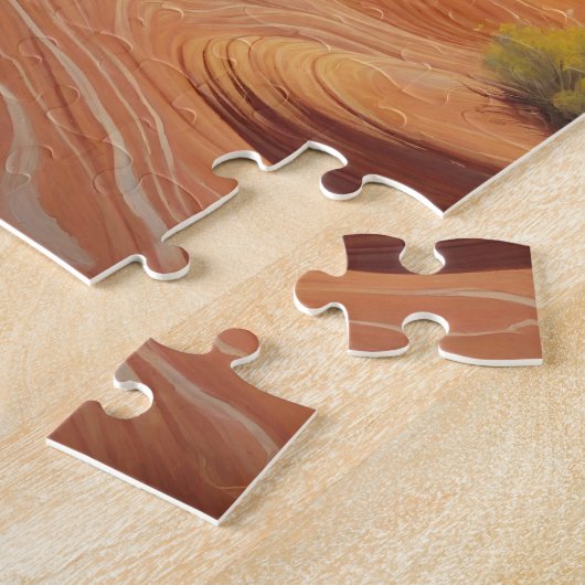 Arizonas Welle in Coyote Buttes Puzzle (Seite)