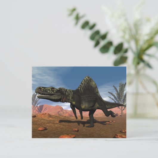 Arizonasaurus dinosaur - 3D rendern Postkarte (Stehend Vorderseite)