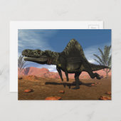 Arizonasaurus dinosaur - 3D rendern Postkarte (Vorne/Hinten)