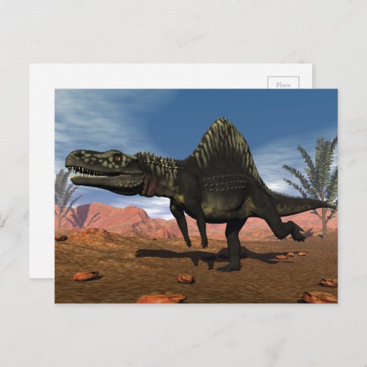 Arizonasaurus dinosaur - 3D rendern Postkarte (Vorne/Hinten)