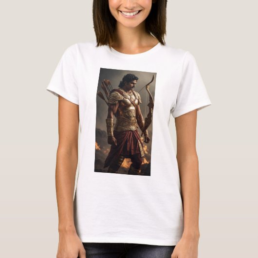 Arjuna: Bogenschütze von Mahabharata - Indische My T-Shirt (Vorderseite)