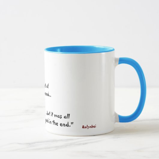 Arjurs epische Zitat-Tasse Tasse (Rechts)