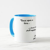 Arjurs epische Zitat-Tasse Tasse (Vorderseite Links)