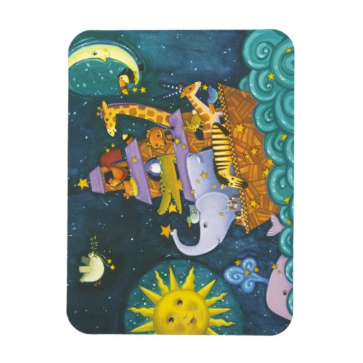 Ark At Night Magnet (Vertikal)