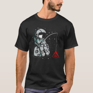Ark Fischen Krypto Bullrun Token Reicher Millionär T-Shirt