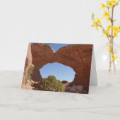 Arkade im Nationalpark Arches Karte (Gelbe Blume)