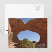 Arkade im Nationalpark Arches Postkarte (Vorne/Hinten)