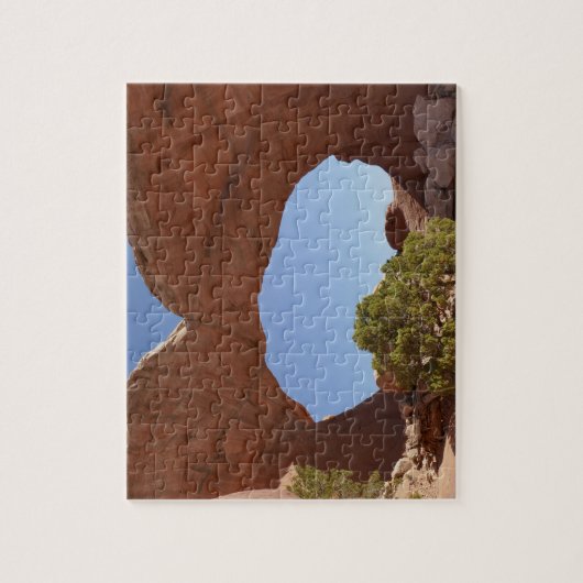 Arkade im Nationalpark Arches Puzzle (Vertikal)