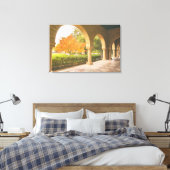 Arkaden-Aussicht Leinwanddruck (Insitu (Schlafzimmer))
