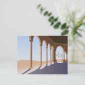 Arkaden Postkarte (Stehend Vorderseite)
