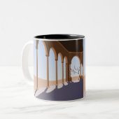 Arkaden Zweifarbige Tasse (Vorderseite Links)