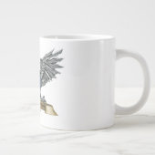 Arkadia-Symbol-Tasse L Jumbo-Tasse (Rechts)