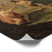 Arkadische Hirten Poster (Ecke)