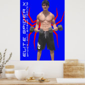 Arkady Efron Elite Spider X Poster (Küche)