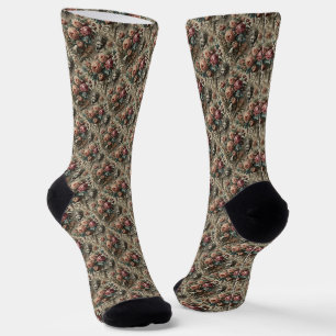 🩸 Arkane Altars - Gotisches Viktorianisches Delir Socken