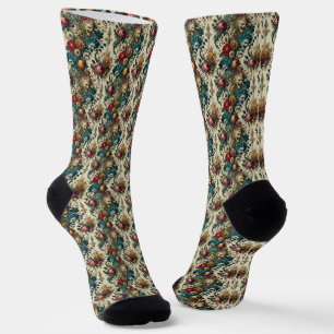 Arkane Anarchie - Gotisches Viktorianisches Deliri Socken