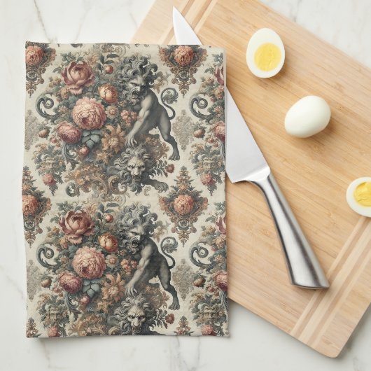 Arkane Apex - gotisch Viktorianisch Geschirrtuch (Viertel Falte)