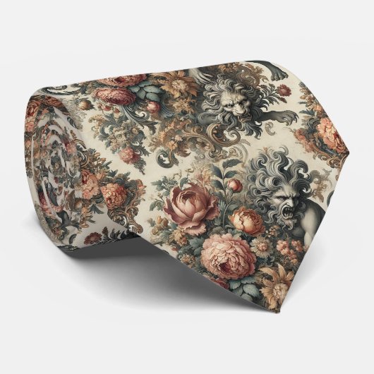 Arkane Apex - gotisch Viktorianisch Krawatte (Gerollt)