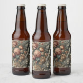 Arkane Apex - Mythische Blüte Bierflaschenetikett (Flaschen)