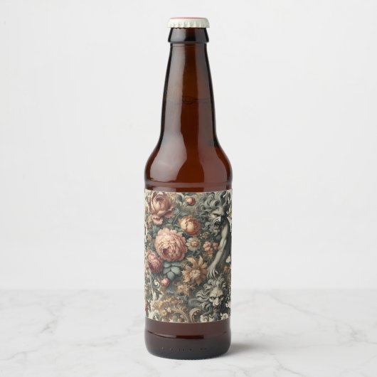 Arkane Apex - Mythische Blüte Bierflaschenetikett (Vorderseite)