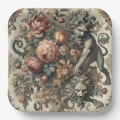 Arkane Apex - Mythische Blüte Pappteller (Vorderseite)