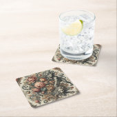 Arkane Apex - Mythische Blüte Rechteckiger Pappuntersetzer (Vor Ort)