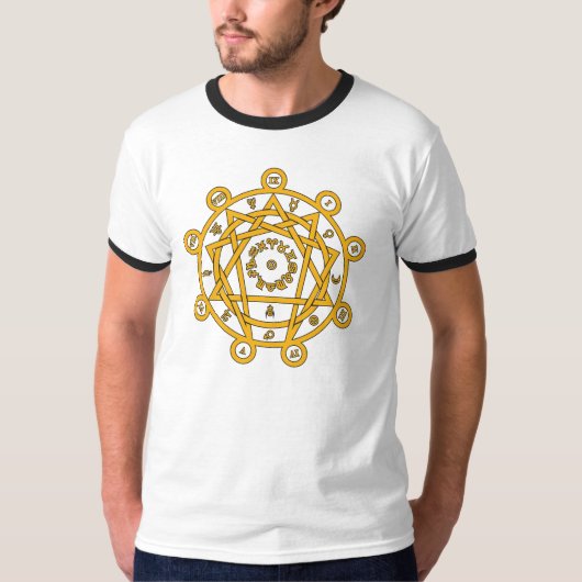 Arkane Enneagram T-Shirt (Vorderseite)
