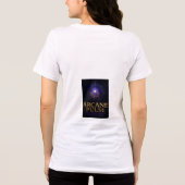 Arkane Pulse | Nur dunkle Vibes Tri-Blend Shirt (Rückseite)