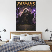 Arkaner Vater-Zauberer Canvas Leinwanddruck (Insitu (Schlafzimmer))