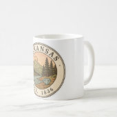 Arkansas - 1836  Mug Kaffeetasse (VorderseiteRechts)