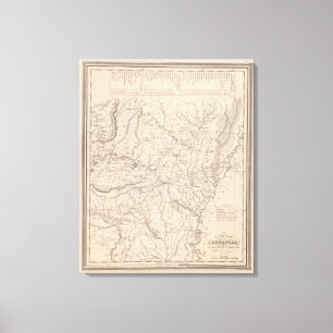 Arkansas 2 leinwanddruck